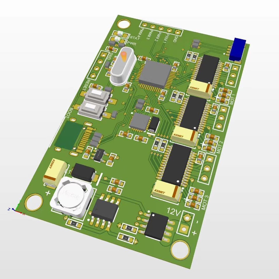 Gimbal controller board